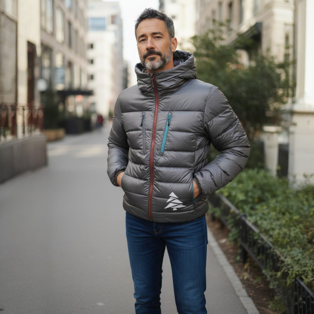 Pure nature project Val di Rose jkt  Down 850+ fill 95/5 white goose and feather responsible RDS unisex