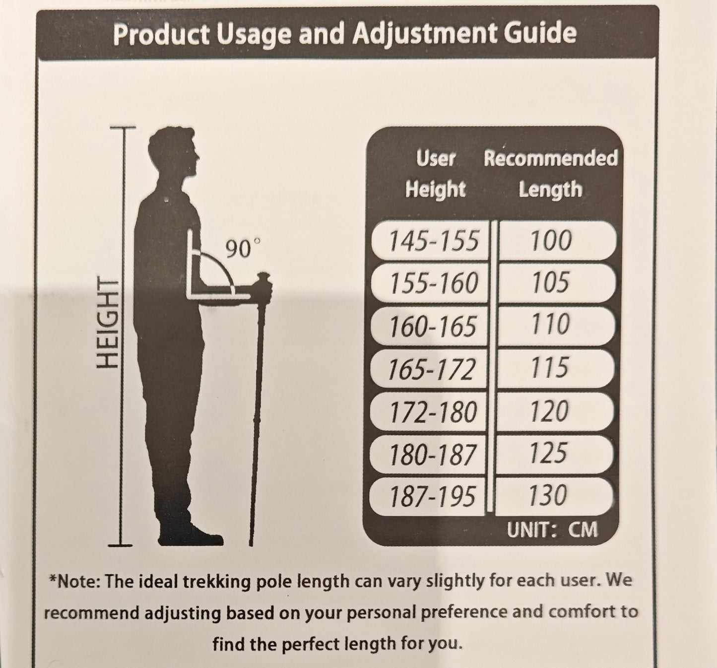YAK trekking carbon poles