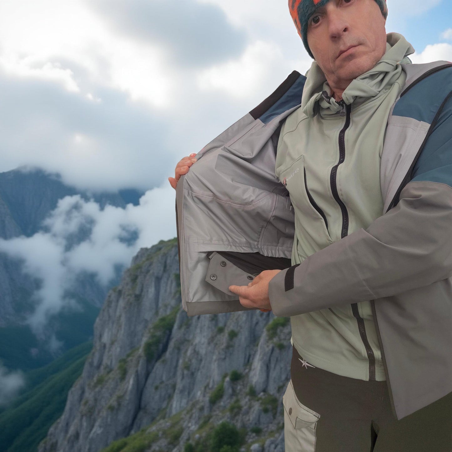 YAK Gran zebru' jkt uomo