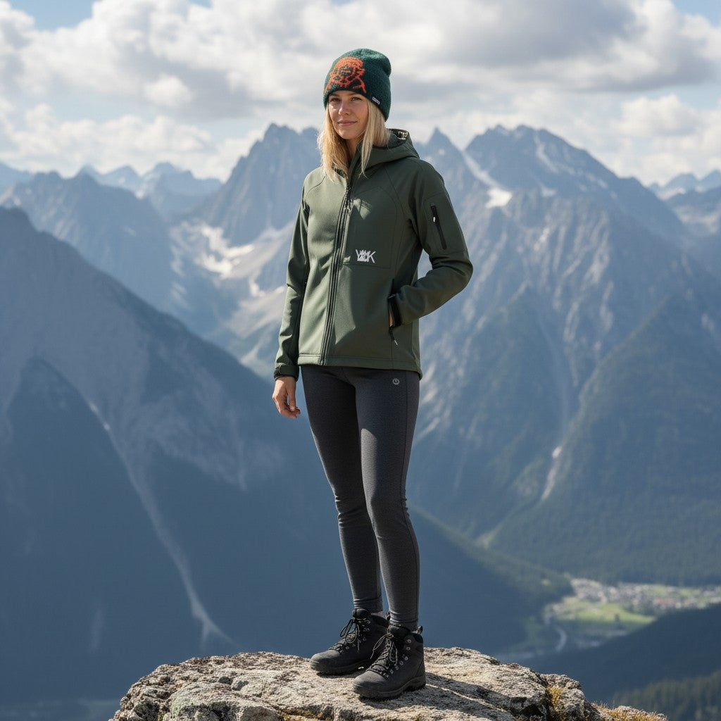 sherpa beanie green