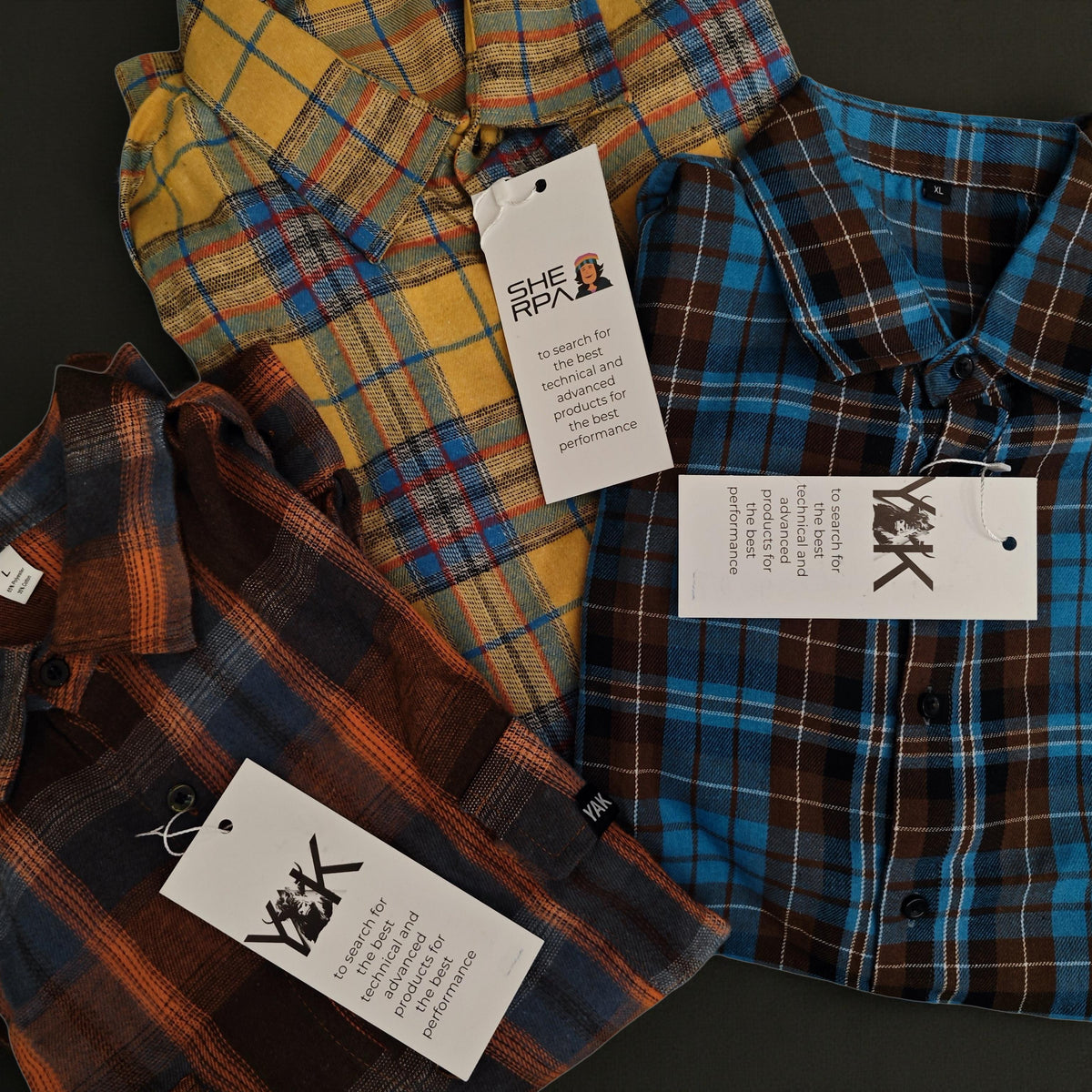YAK camicia tech Mountain