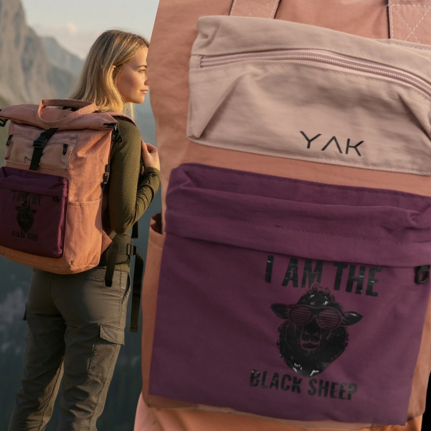 YAk zaino tech life style pecora nera
