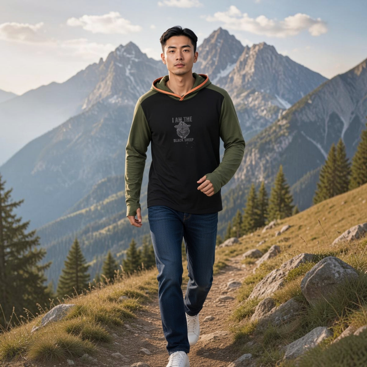 Yak light hoody be wild unisex