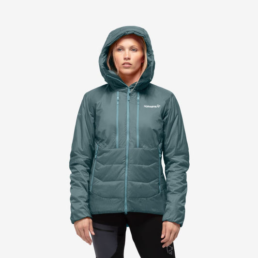 Norrøna Piumino Norrona Trollveggen Primaloft100 Zip Hood W