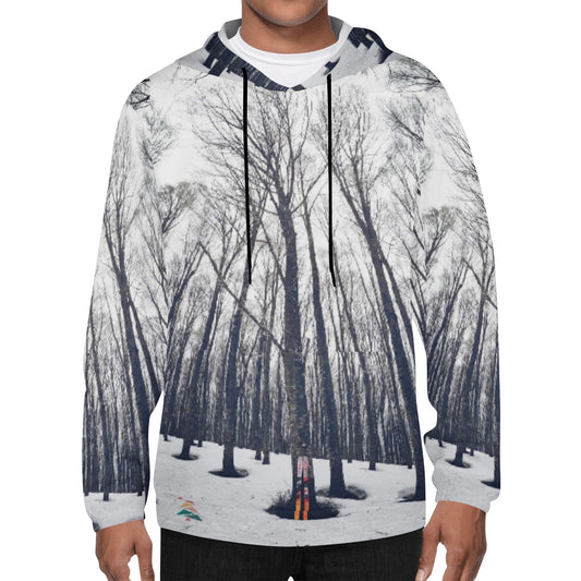 Pure Nature Project Bosco Maiella Mens Lightweight All Over Printing Hoodie Sweatshirt