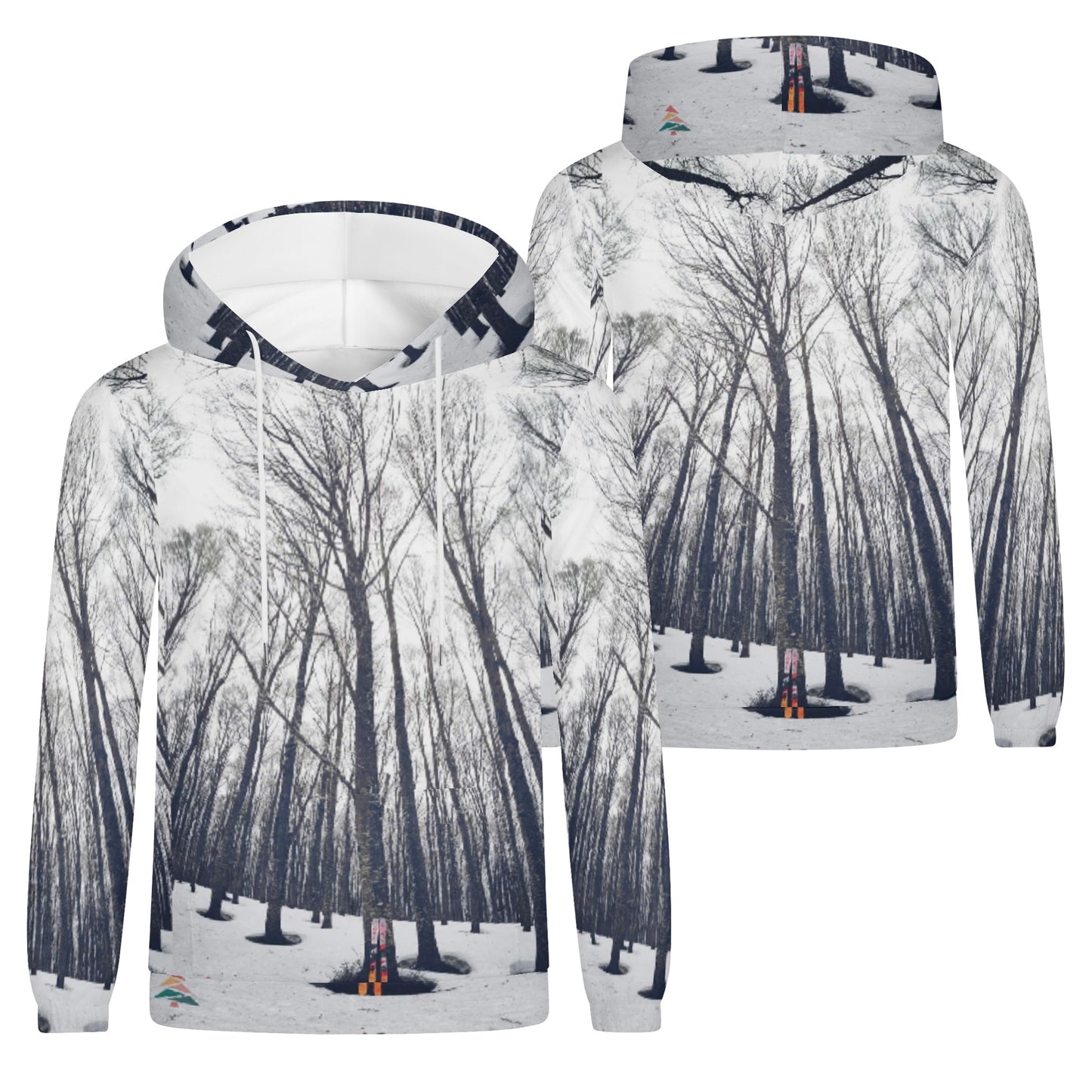 Pure Nature Project Bosco Maiella Mens Lightweight All Over Printing Hoodie Sweatshirt