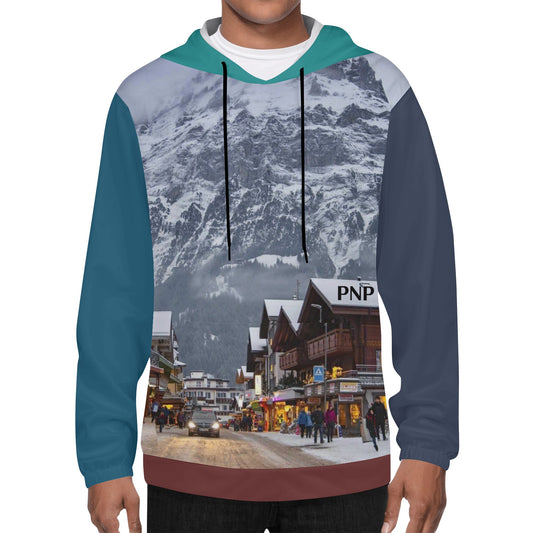 Pure Nature Project Grindelwald Mens Lightweight All Over Printing Hoodie Sweatshirt