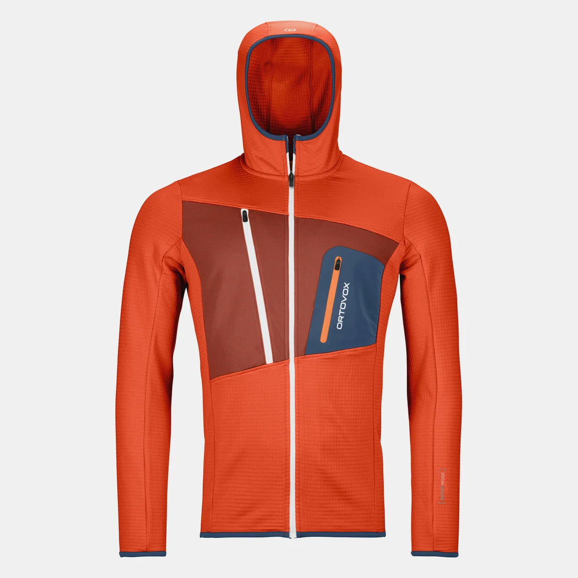 Ortovox fleece light grid hoody M.